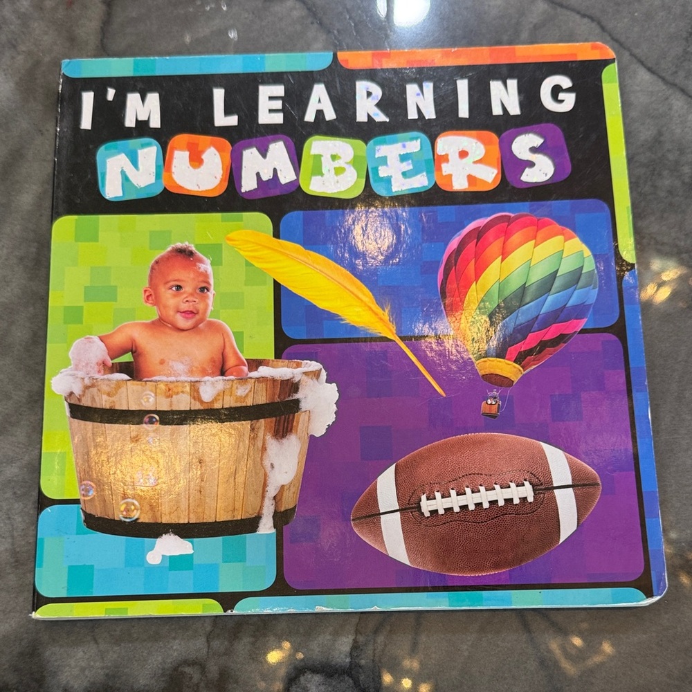 Vibrant Numbers Learning Book for Kids